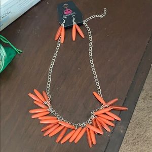 Paparazzi Necklace and Matching Earrings
